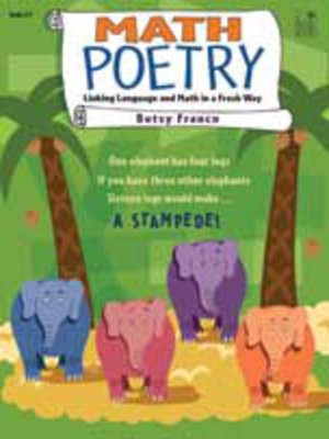 cover image of Math Poetry
